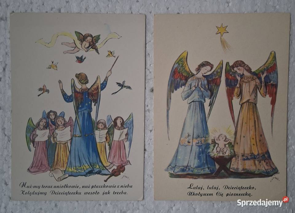 pocztówki świąteczne J M Szancer