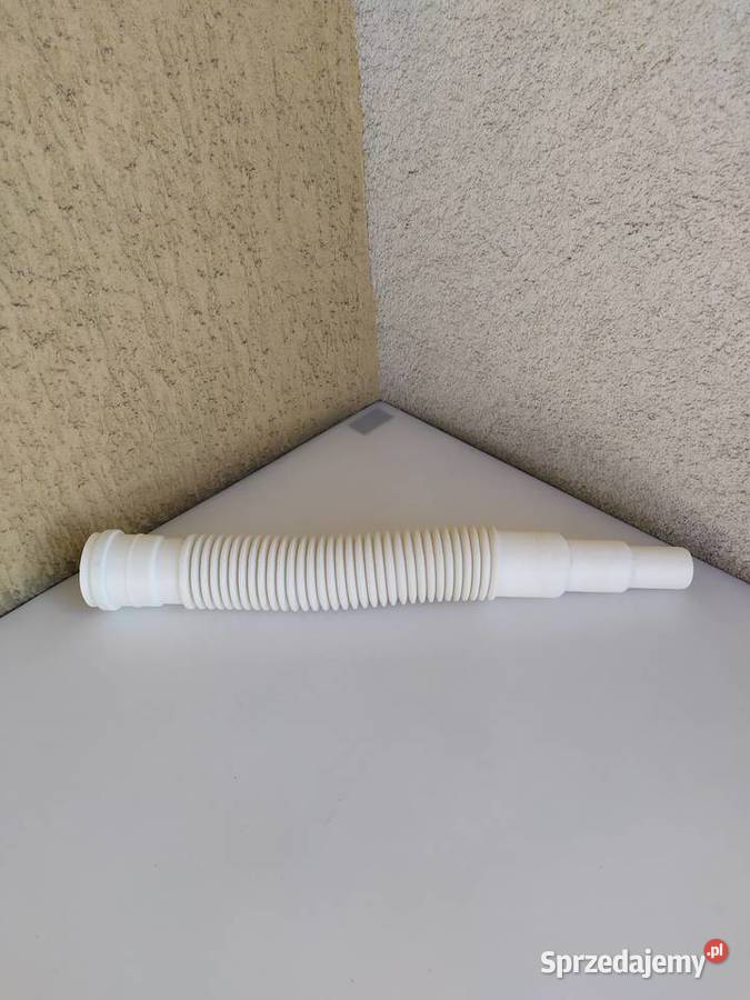 Rura karbowana biała warmińsko-mazurskie Olecko sprzedam