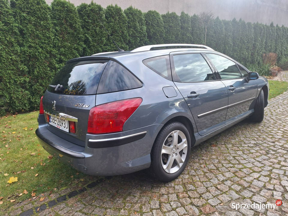 Peugeot 407 Panorama dach Navi nowy dwumas 4/5 Siewierz