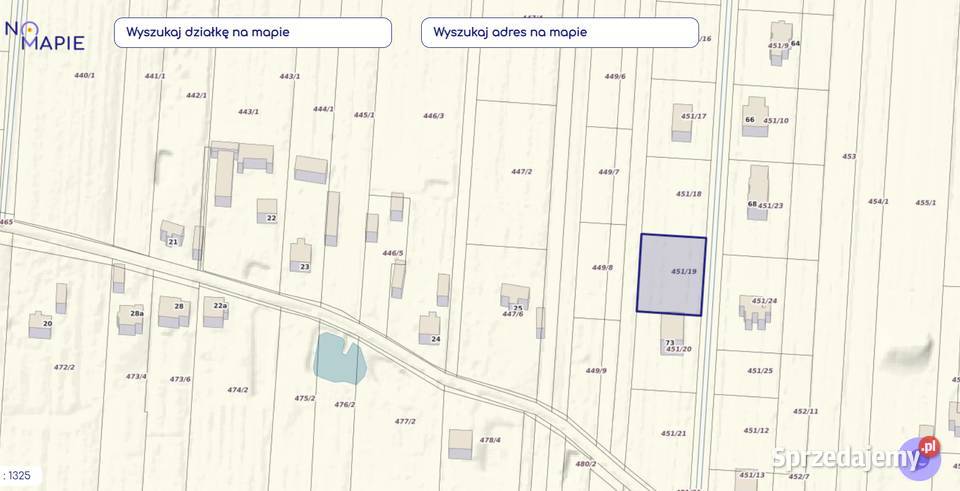 Działka budowlana centrum Łasku