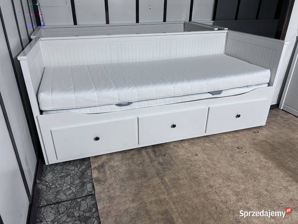 IKEA HEMNES Łóżko Leżanka z 3 szufladami 2 śląskie Rybnik