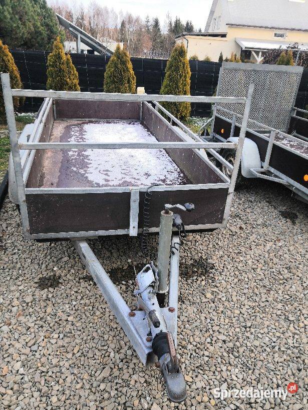 Przyczepka Holenderska DMC 2000 130x300 burtowe podkarpackie Brzostek