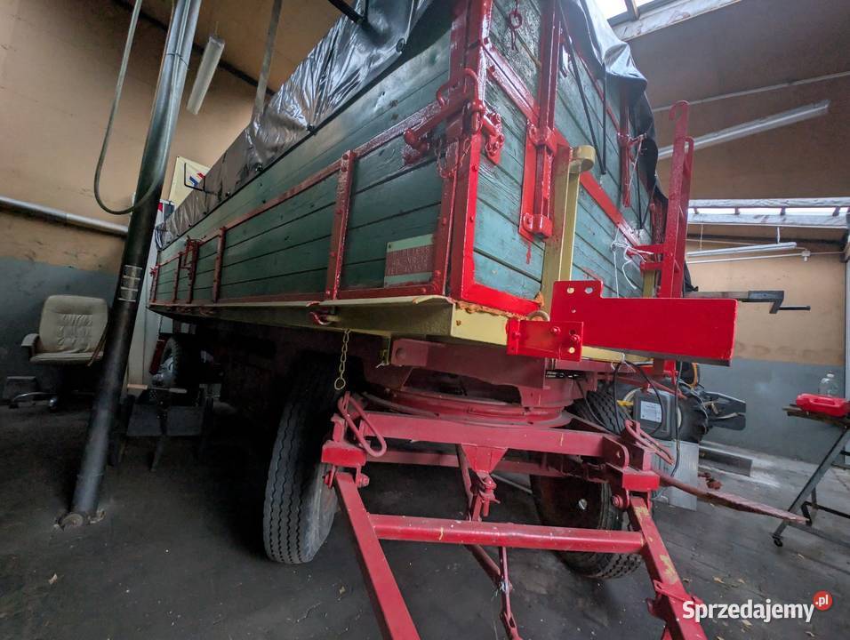 Przyczepa wywrotka 6t hamulec najazdowy 5t 7t