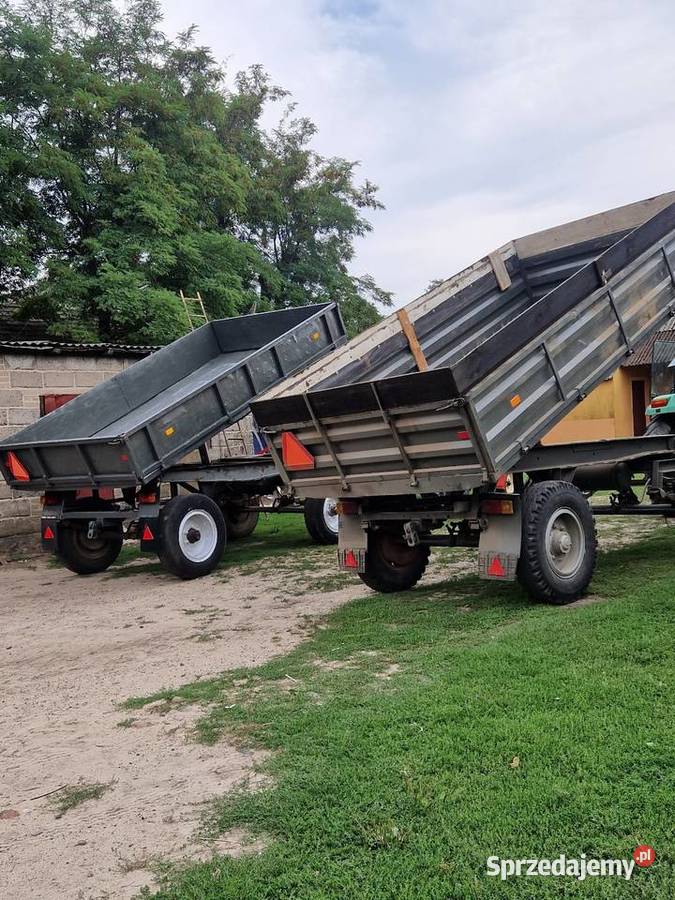 Przyczepa wywrotka d 47 d 55 nieuszkodzony Głowno