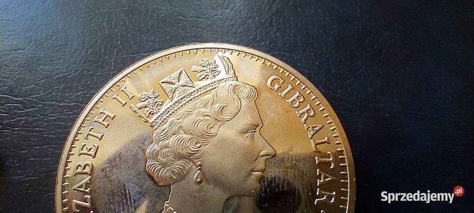 Stare monety 28 ECU 1994 Gibraltar Lesko