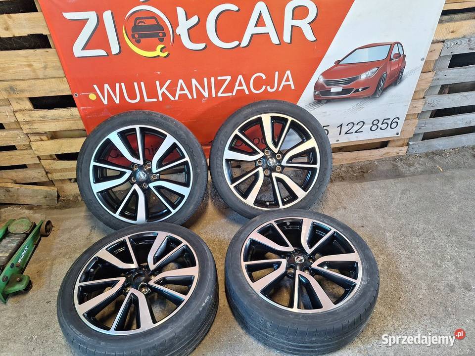 Alufelgi 5x1143 19 ET40 NISSAN Qashqai J11 Średnica 19" Choceń sprzedam