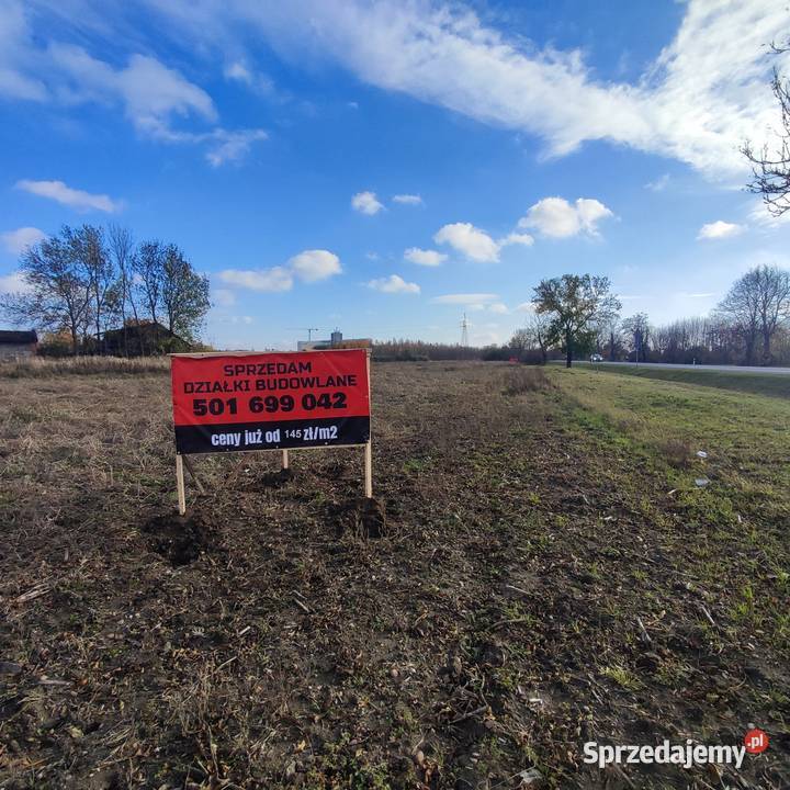 Działka budowlana 1093m2 Kutno łódzkie
