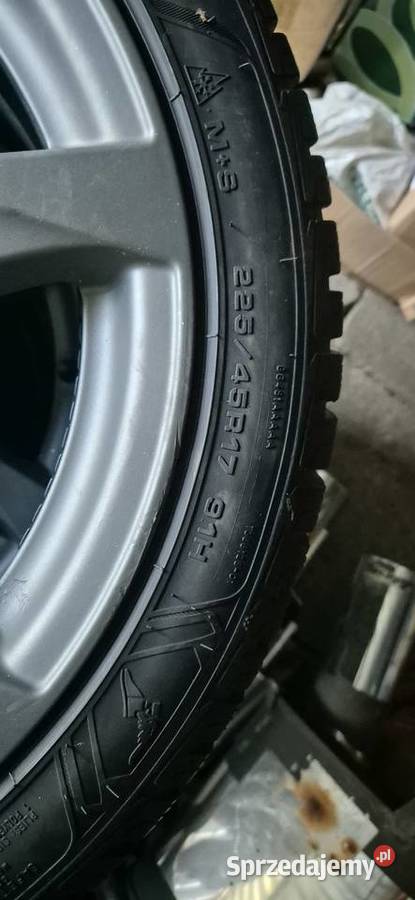 koła zimowe ALU 5x112 75J17 ET45 2254517 8mm