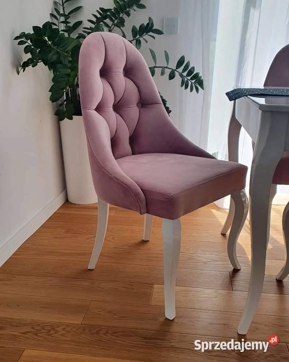 Krzesło Classic krzesło glamour AKANT Meble 58cm małopolskie Gierałtowiczki