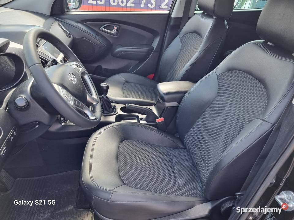 Hyundai ix35 20 163 półskóry nawigacja alu dvd relingi dachowe Płońsk