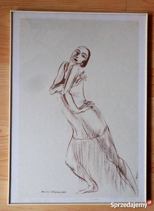 Tango 2 Claudine Oliviero 1987 grafika rysunek Warszawa