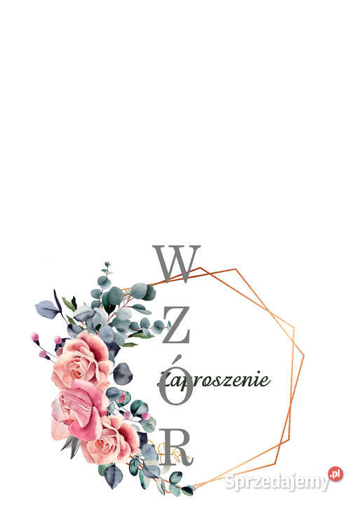Zaproszenia uniwersalne na różne okzje urodziny Pozostałe Dąbrowa Górnicza