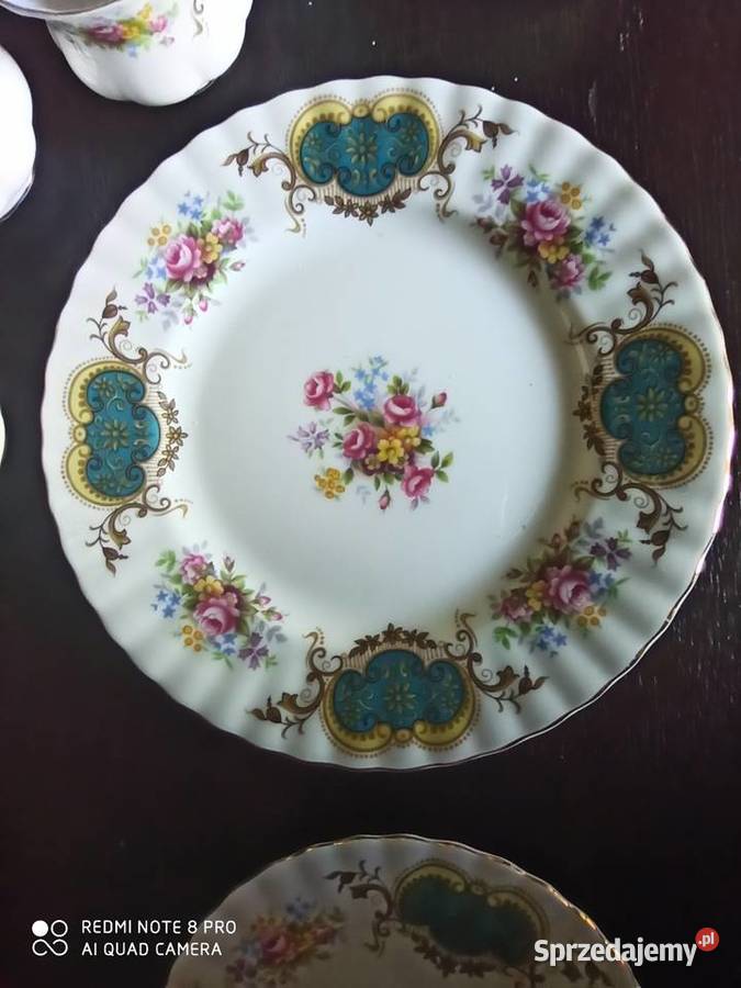 talerzyk deserowy Berkeley Royal Albert England Gdańsk sprzedam