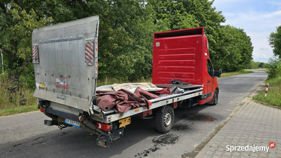 Renault Master 2017 uszkodzona Paka Pali Jeździ