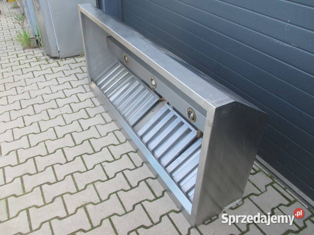 Okap GASTRONOMICZNY Trapezowy 170x80x35 sprzedam