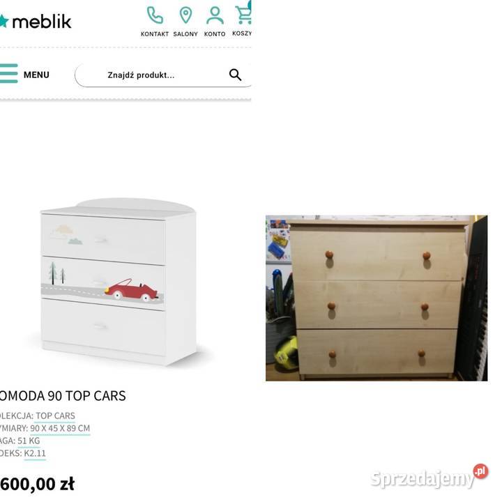 Komplet mebli Jasło