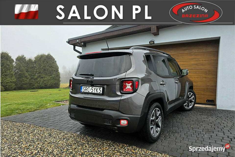 Jeep Renegade serwis ASO I 2014 nieuszkodzony Samochody osobowe Rydułtowy