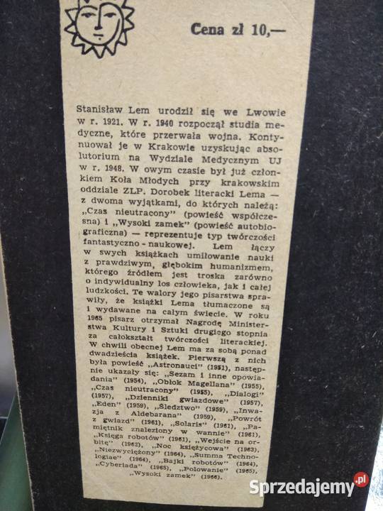 Lem Ratujmy kosmos książki outlet używane sprzedam