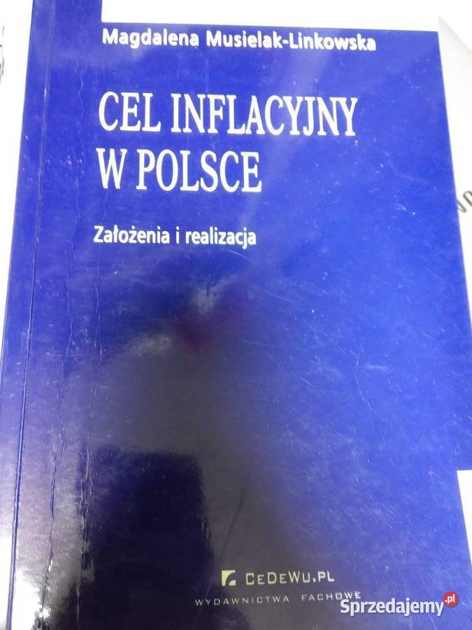 Cel inflacyjny w Polsce antykwariat księgarnia