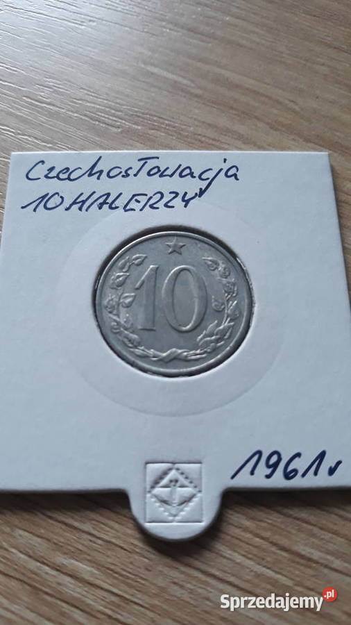10 Halerzy Czechosłowacja 1961 r.