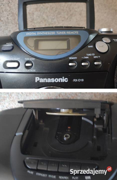 Radiomagnetofon PANASONIC RXD19 kultowy vintage Kielce