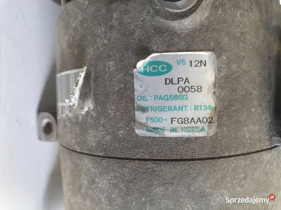 SPRĘŻARKA KLIMATYZACJI Hyundai i30 16 16V pompa Chełm sprzedam