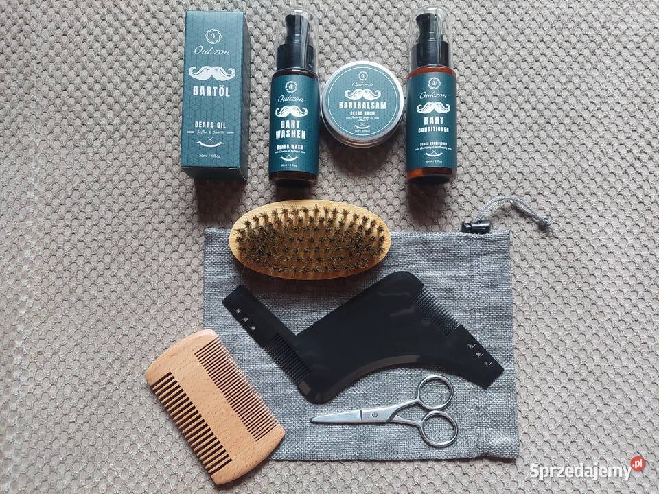 Oukzon nowy zestaw do pielęgnacji brody 9 elem małopolskie Kraków