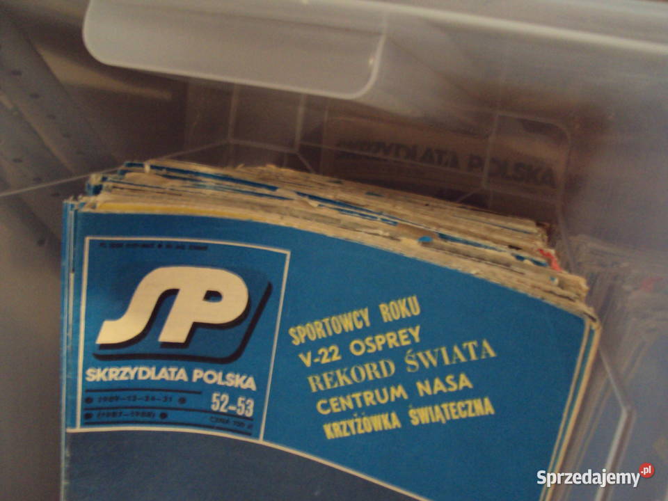 skrzydlata polska kompletna roczniki 19741989 Lublin