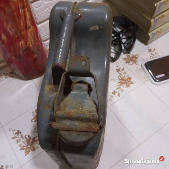 Kanister karnister 5 l metalowy idealny do Szczecin sprzedam