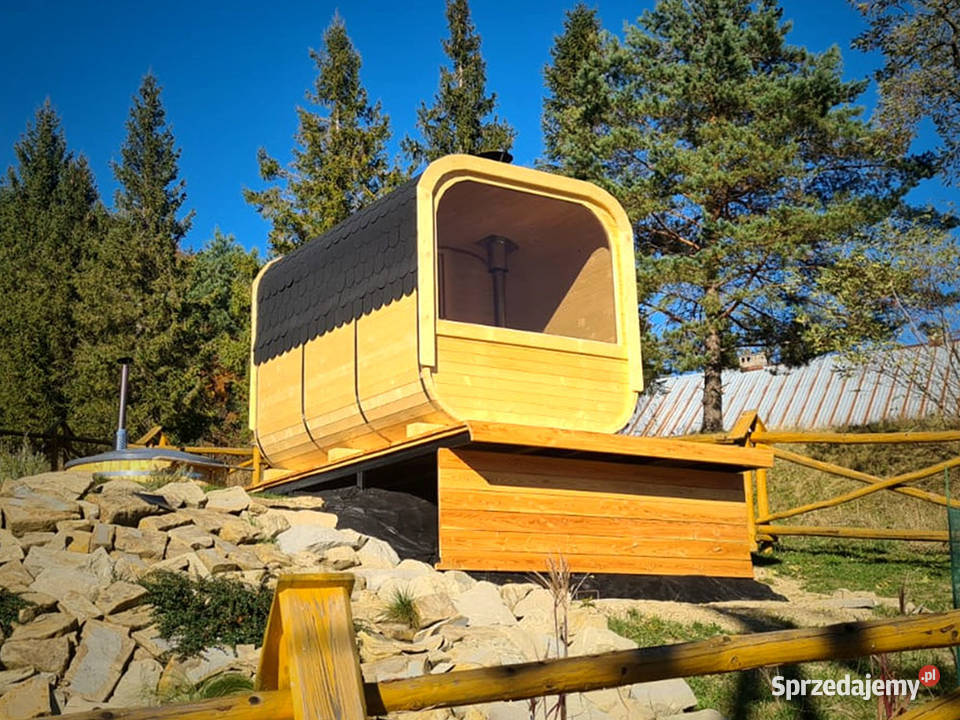 SAUNA OGRODOWA CUBE BECZKA 210 x 300