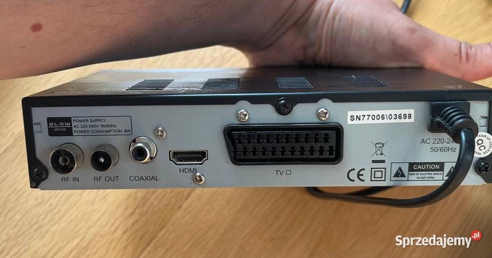 Tuner DVB T Blow 4601HD pilot programowalny eMAK Warszawa sprzedam