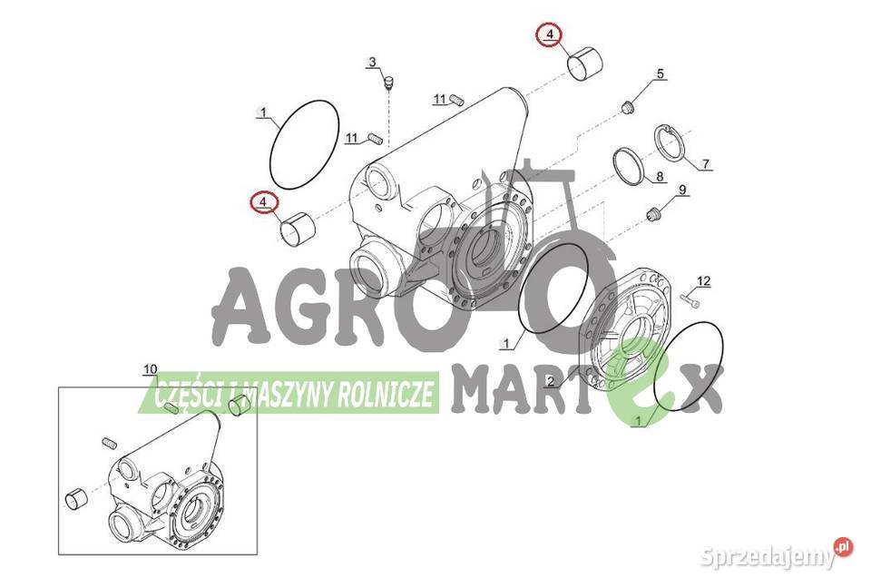 600903 TULEJKA MANITOU Pozostałe Wichrów