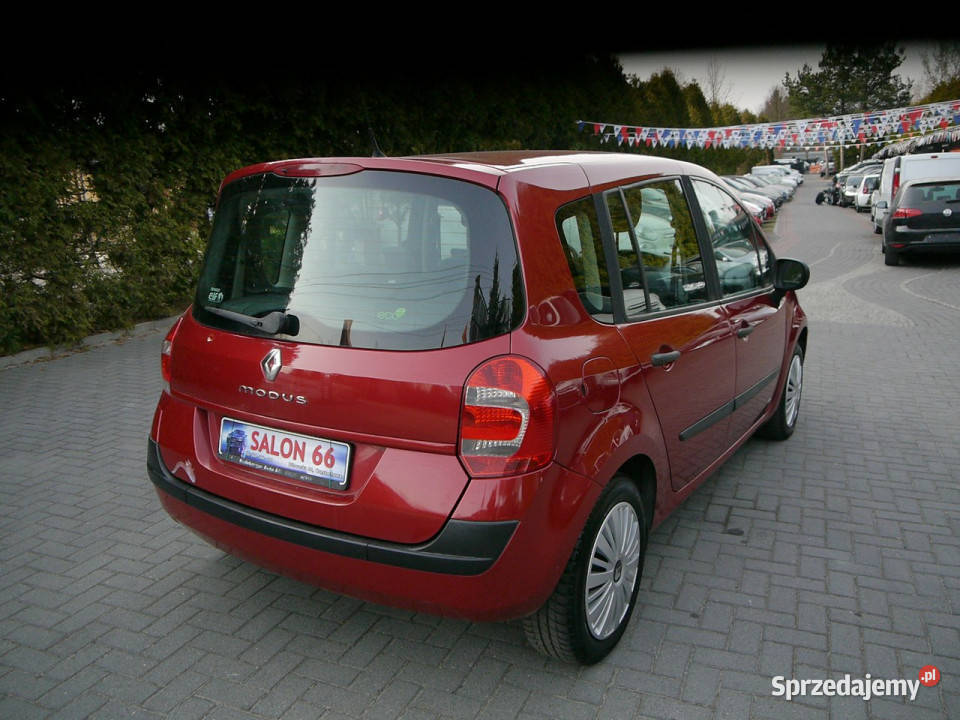Renault Modus 12 klima Stan b bez rdzy i korozji serwisowany w ASO śląskie Częstochowa