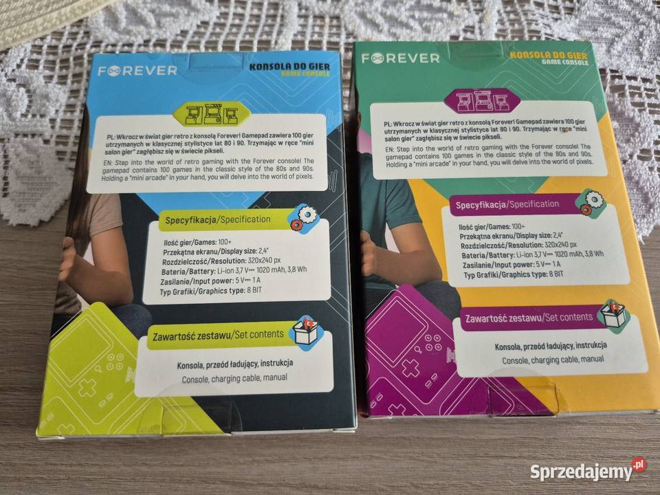 2 Konsolety Retro Gry Jelenia Góra