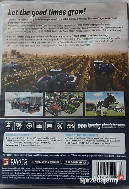 Farming 22 na Pc DvD