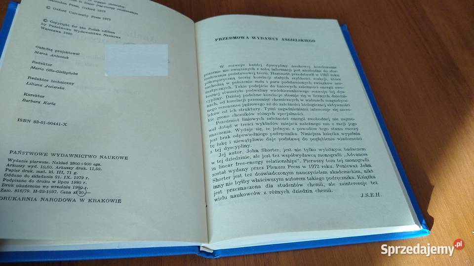 Analiza korelacyjna w chemii organicznej wstęp