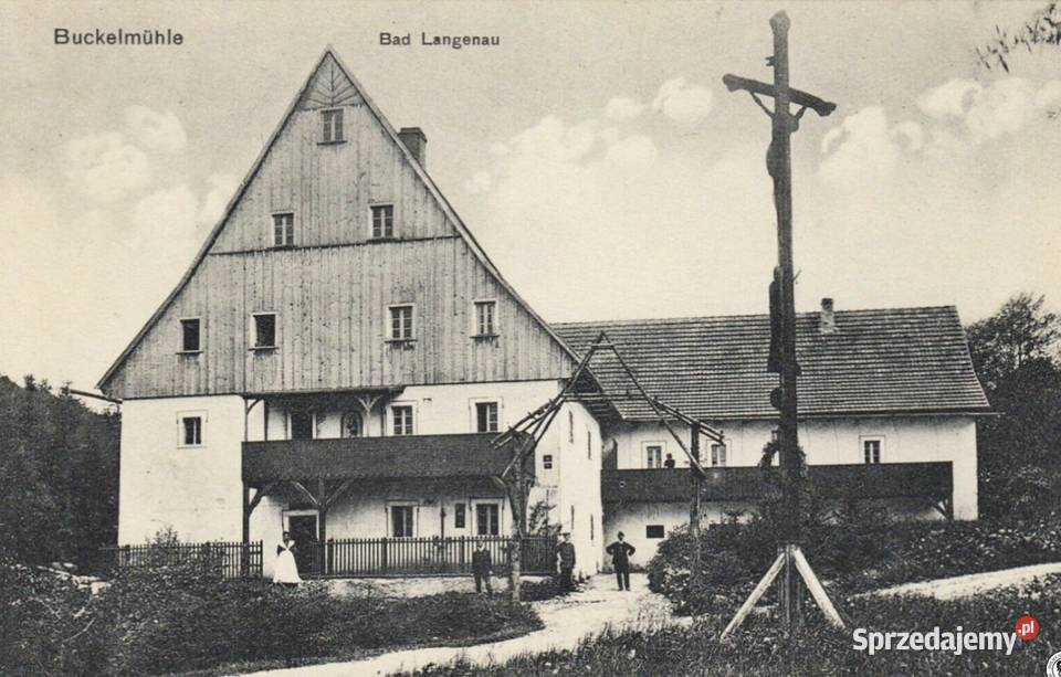 Działka zabudowana 1859 m2 stary młyn Ponikwa sprzedam