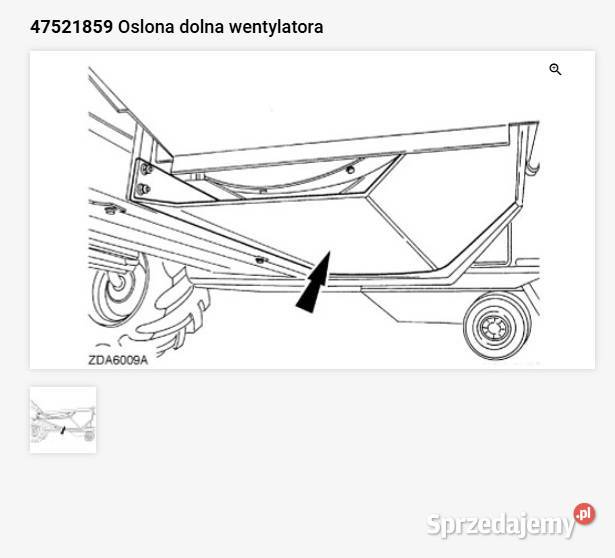 Zestaw przezbrojenia na kukurydzę Holland CX6 Płońsk