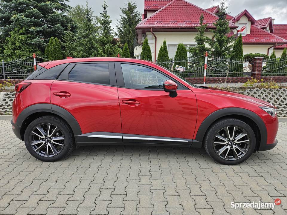 Mazda CX3 2017 20 Automat przebieg 32000 pełne światła do jazdy dziennej Rzeszów