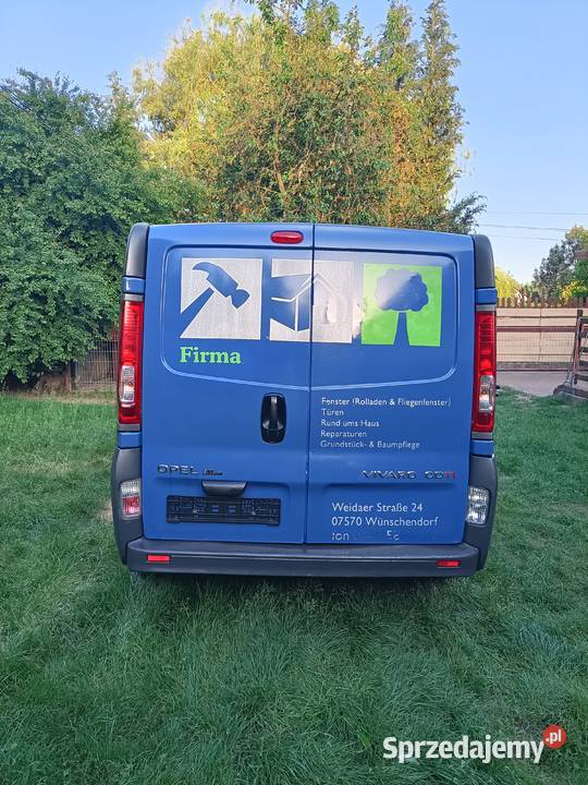 OPEL VIVARO 20 CDTI facelift lubuskie Gorzów Wielkopolski