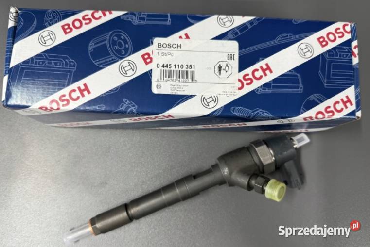 Wtryskiwacz komplet 4 NOWY Bosch 0445110351 ALFA Miszewo
