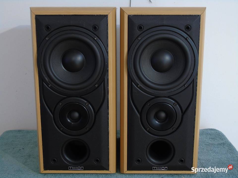 Kolumny stereo Mission 701 sprawne DOSTAWA