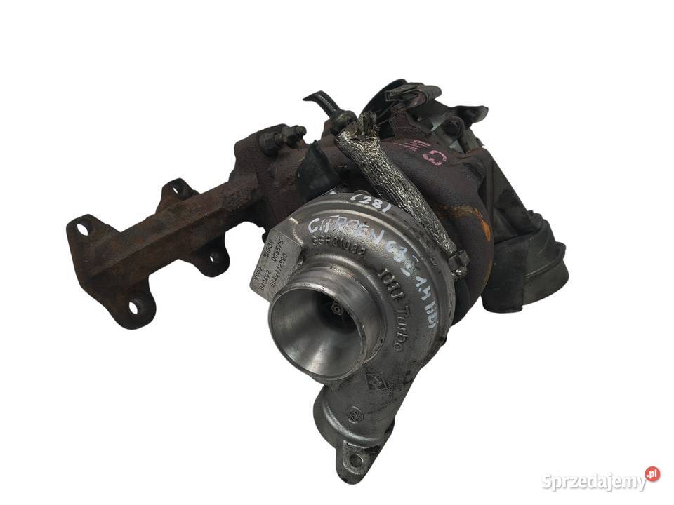 TURBOSPRĘŻĄRKA Peugeot 206 307 Citroen C3 14 HDi Motoryzacja lubelskie Chełm