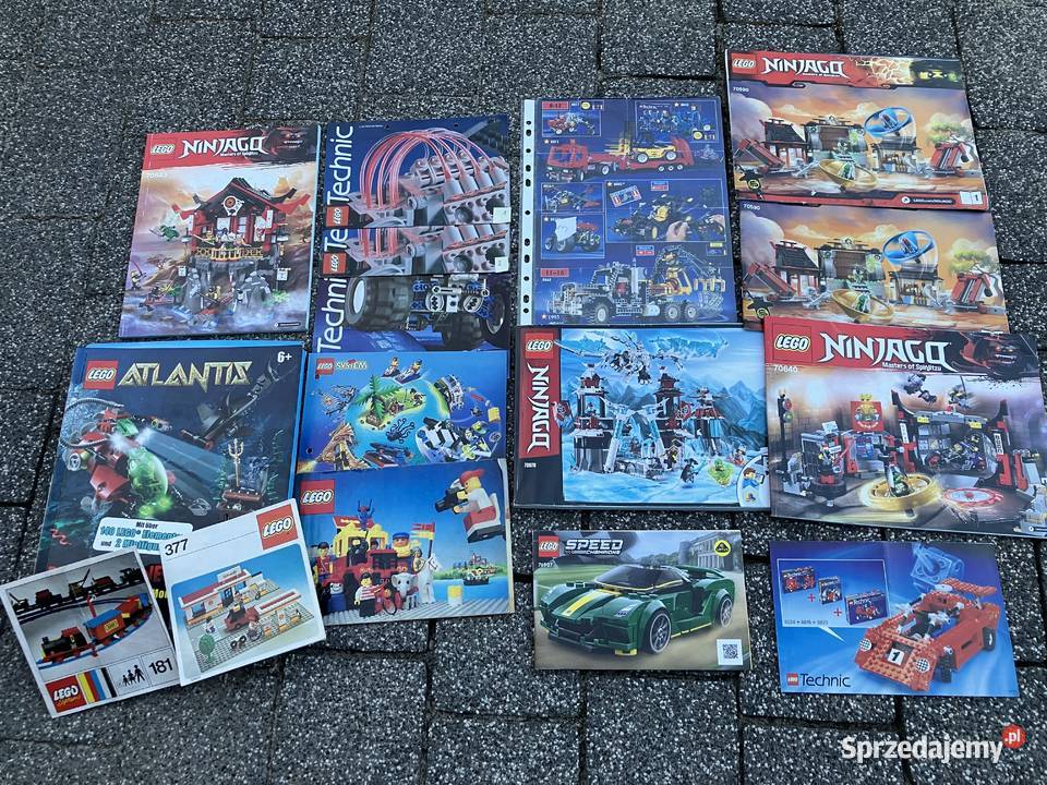 CAŁOŚĆ stare katalogi LEGO System Legoland Kraków
