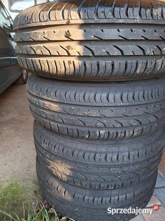 Alufelgi z oponami Continental 195x65 R15 Wronki
