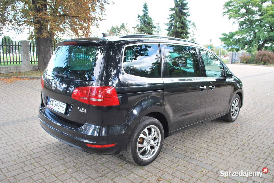 Volkswagen Sharan 20 TDI 140 Alufelgi klima Navi Nowy Sącz