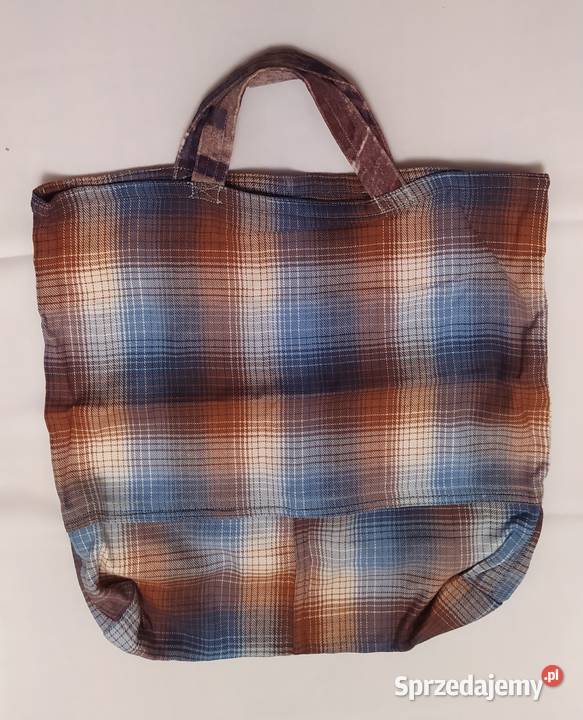 Torba na zakupy kratkowane PASY Hajnówka