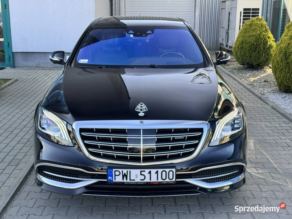 Mercedes S 560 Maybach Polski Salon Bezwypadkowy czujnik parkowania Węgrzce