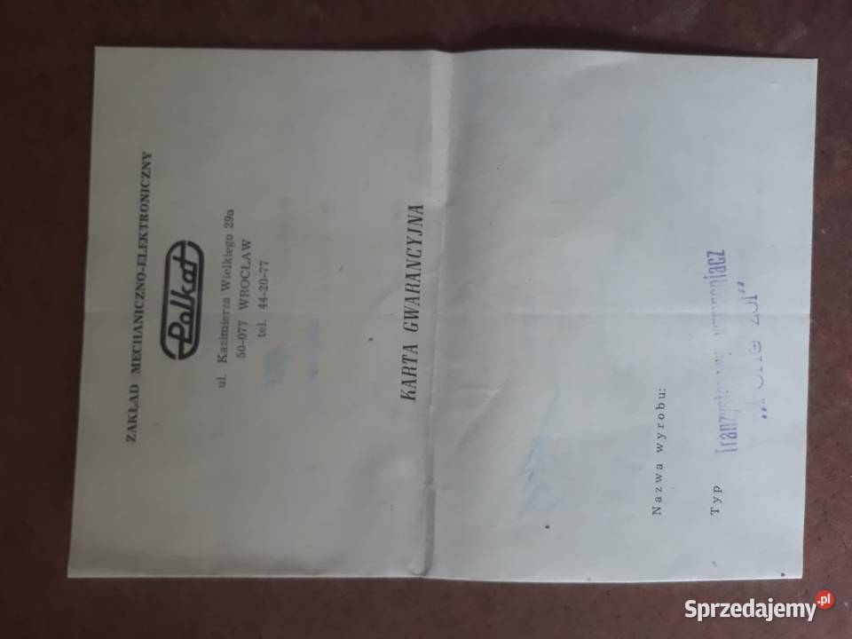 Wzmacniacz Forte201 Nowy prod 1989 warmińsko-mazurskie