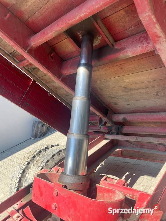 Trójstronna przyczepa rolnicza wywrotka SOLIDNA nieuszkodzony małopolskie Mszana Górna